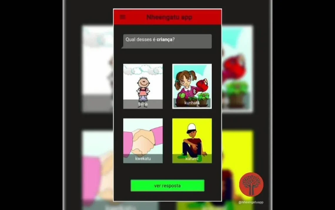 aplicativo de ensino de língua indígena, app de ensino de língua indígena