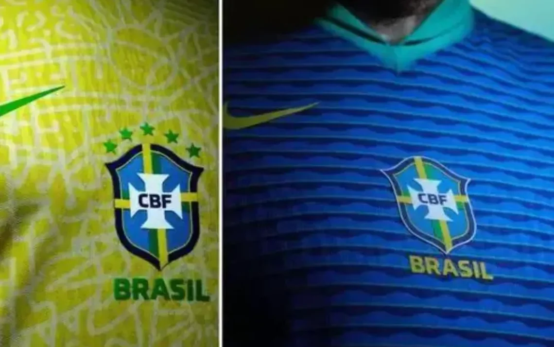 nova camiseta da seleção do Brasil