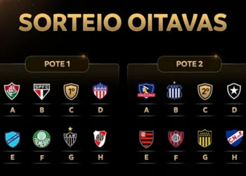 sorteio, da Libertadores, 2024, definição, das oitavas, de final;