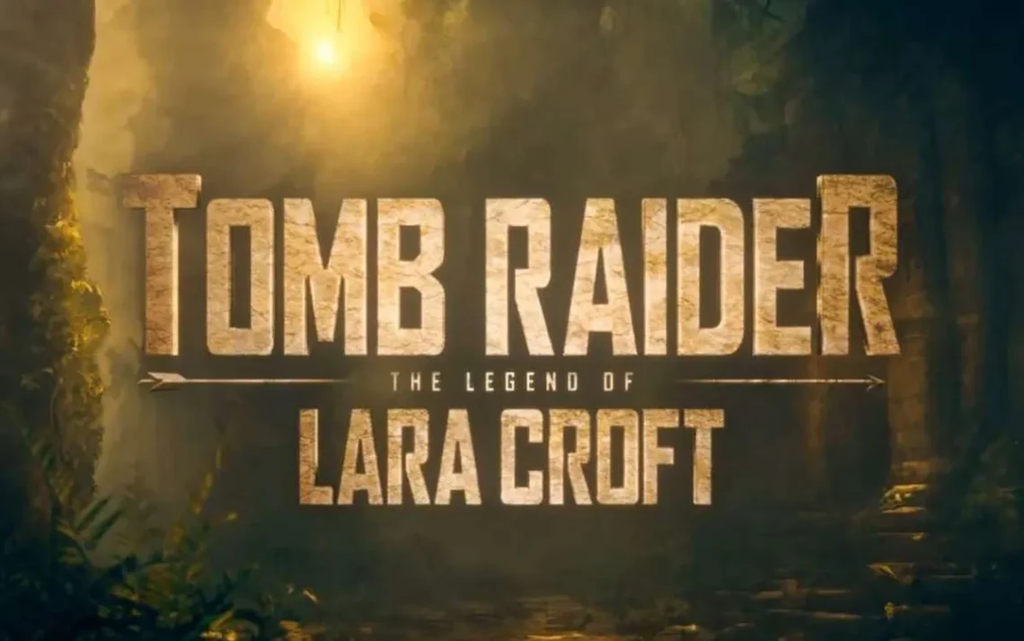 Lara Croft, franquia de jogos, série animada;