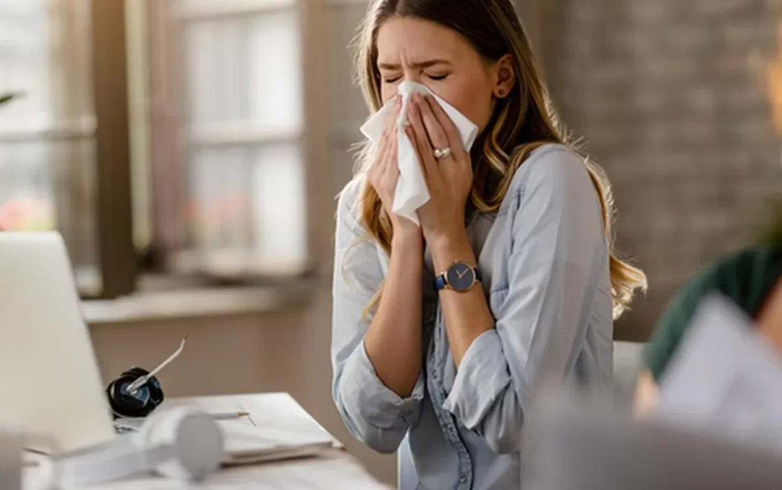 criszes respiratórias, rinite alérgico, sintomas de alergia;