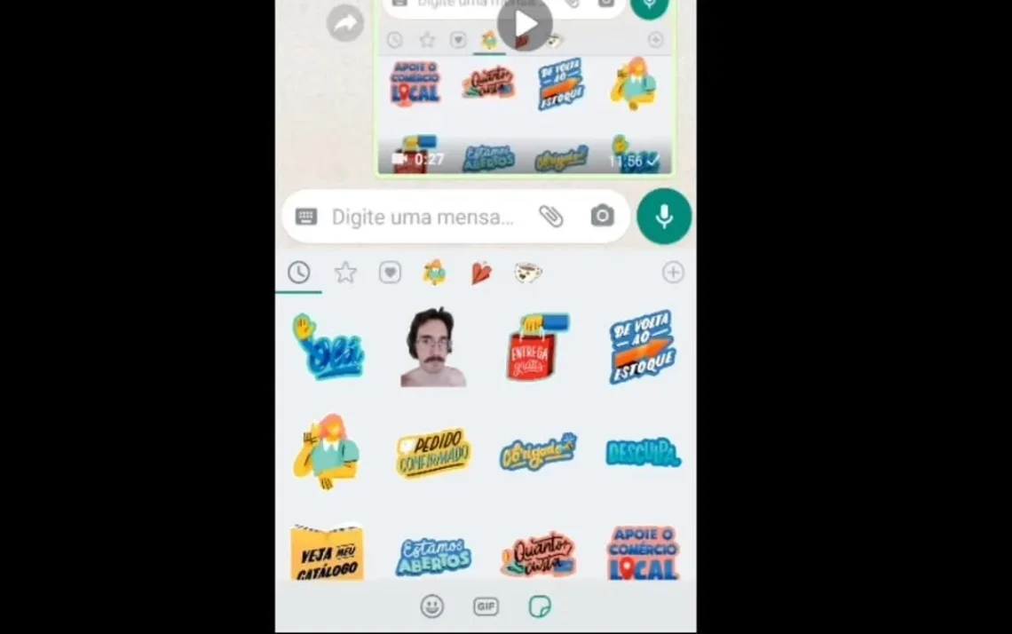 stickers, imagens divertidas;