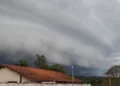 nuvem de prateleira, tempestade, temporal;