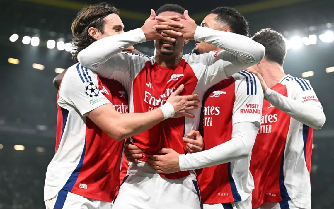 Gunners, time de Mikel Arteta, equipe do norte de Londres;